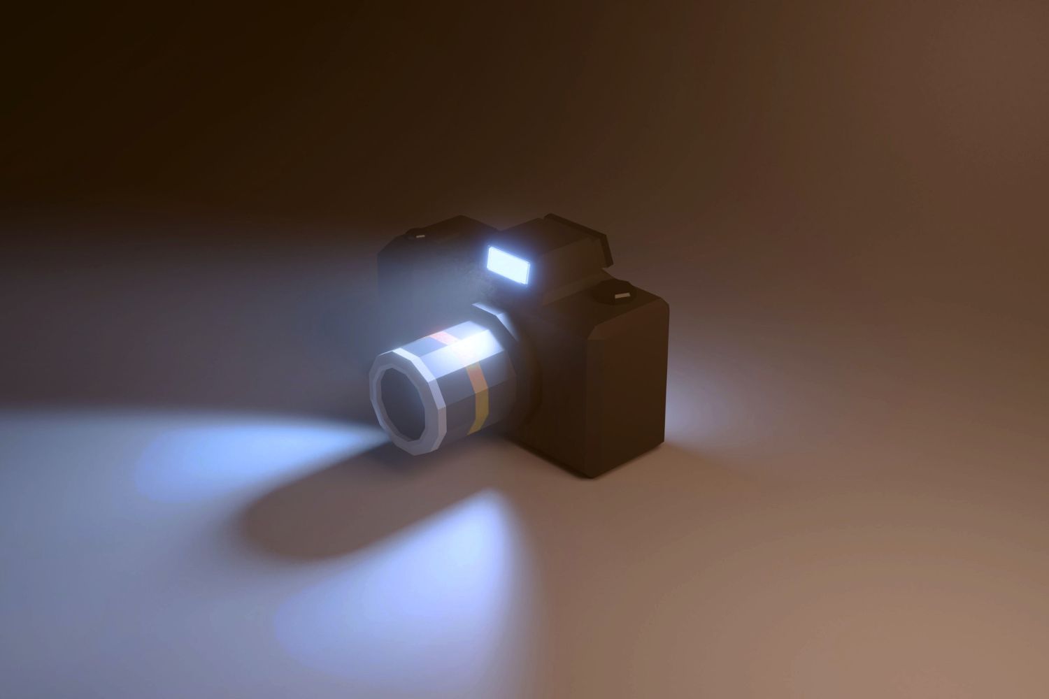 3d pictures of camera with flash light Photo by Cameron Shurley on unsplash