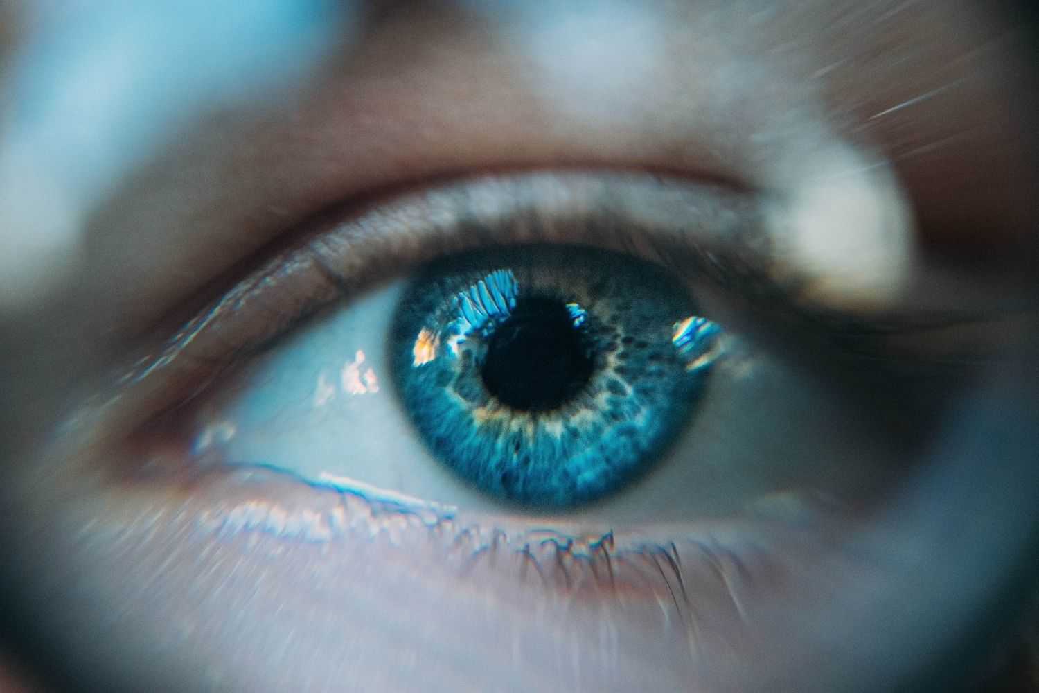 one blue eye Photo by Ion Fet on unsplash