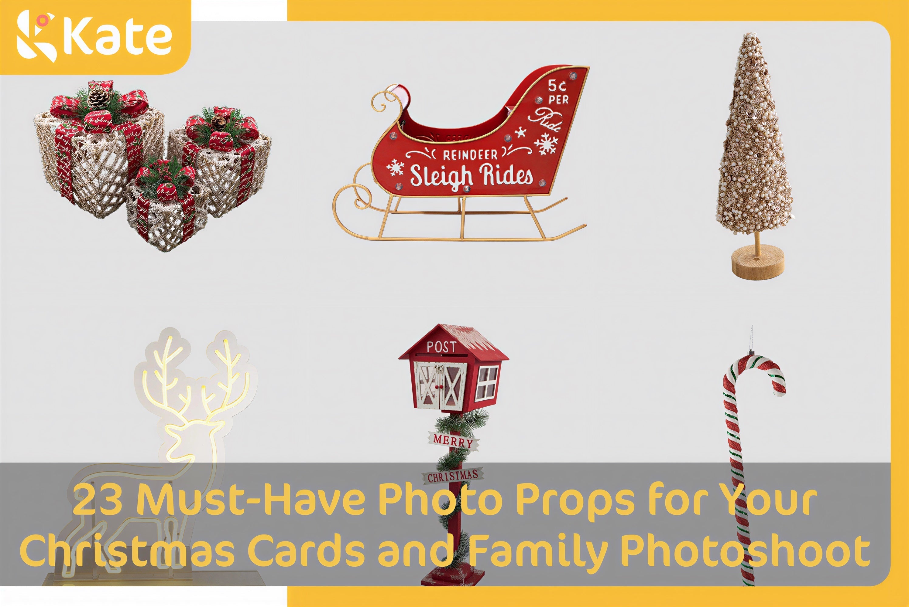 23 Must-Have Photo Props for Your Christmas Cards and Family Photoshoot
