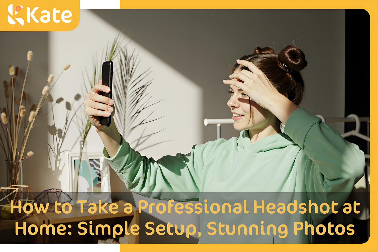 How to Take a Professional Headshot at Home: Simple Setup, Stunning Photos