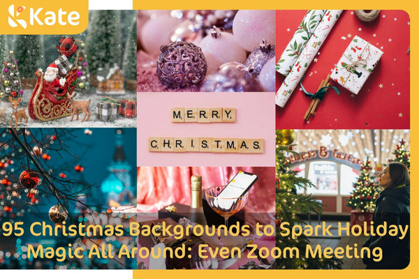 95 Christmas Backgrounds to Spark Holiday Magic All Around: Even Zoom Meeting