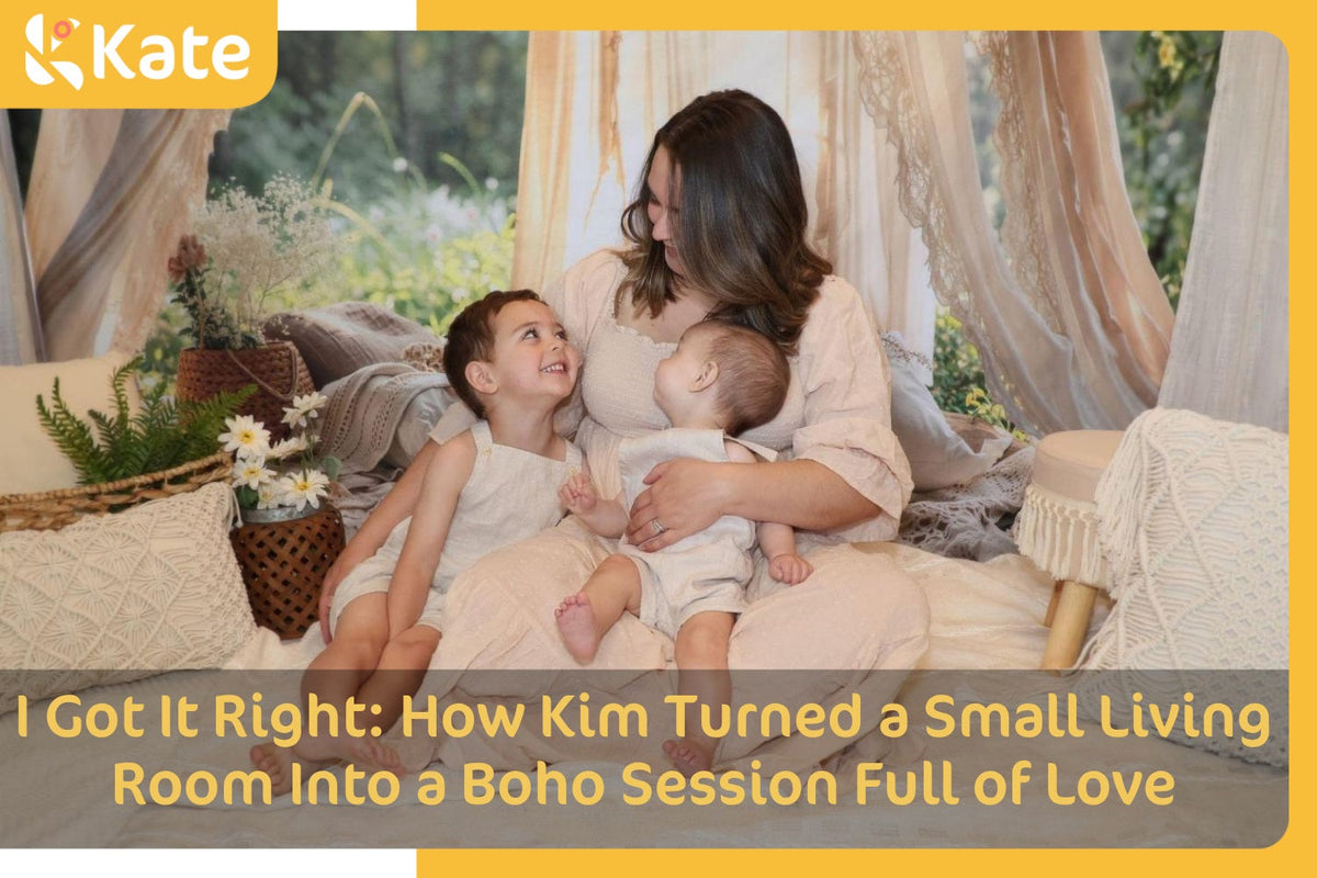 I Got It Right: How Kim Turned a Small Living Room Into a Boho Session Full of Love