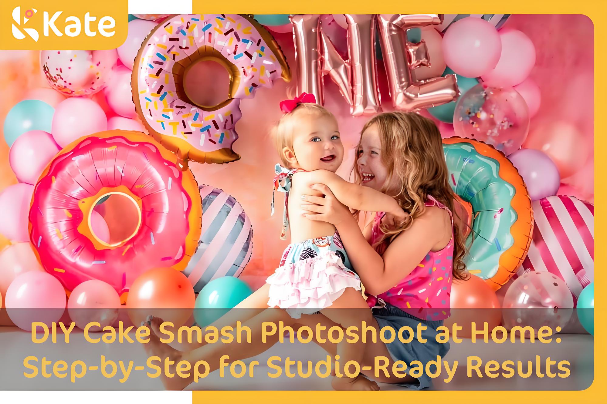 DIY Cake Smash Photoshoot at Home: Step-by-Step for Studio-Ready Results