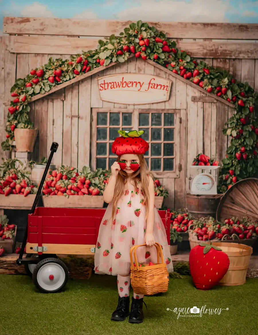 Strawberry Backdrops