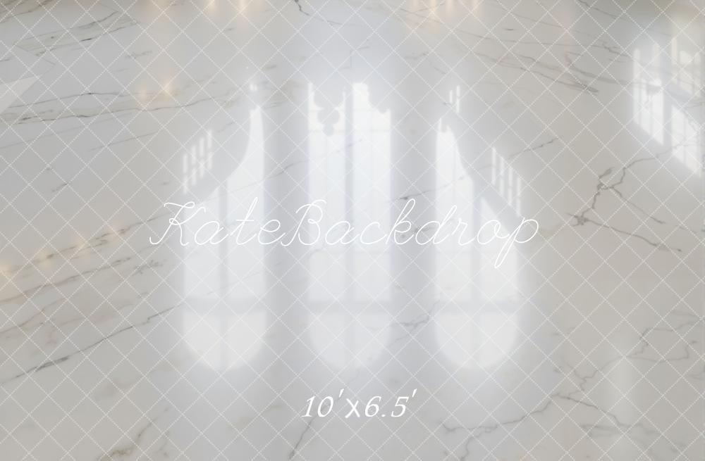 Kate White Marble Floor Backdrop Designed by Kate Image