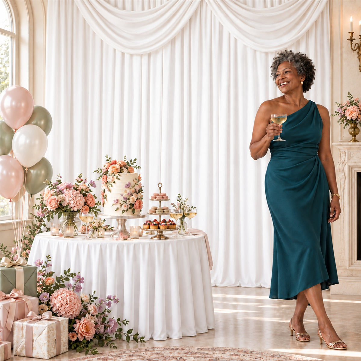Kate 5X12ft LuxeFlow Heavyweight Backdrop Drapes