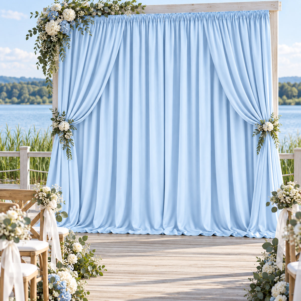 Kate 5X12ft LuxeFlow Heavyweight Backdrop Drapes