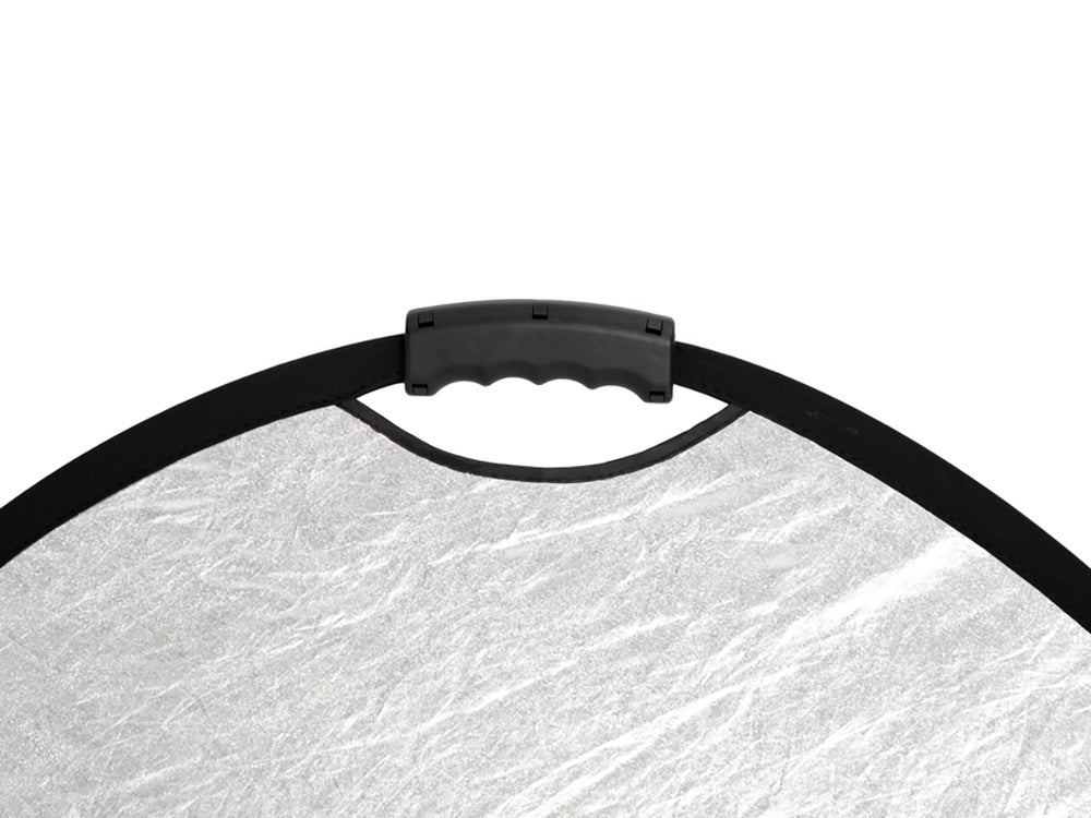 Reflector Handle 2-In-1 Light Reflector Round with Handles For Studio Photography Disc
