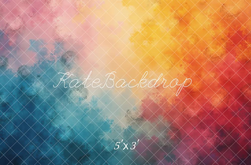 Fondo Abstracto Colorido con Degradado Diseñado por Laura Bybee