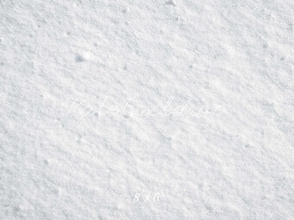 Kate Winter White Snow Printed Floor Backdrop Designed by Mini MakeBelieve