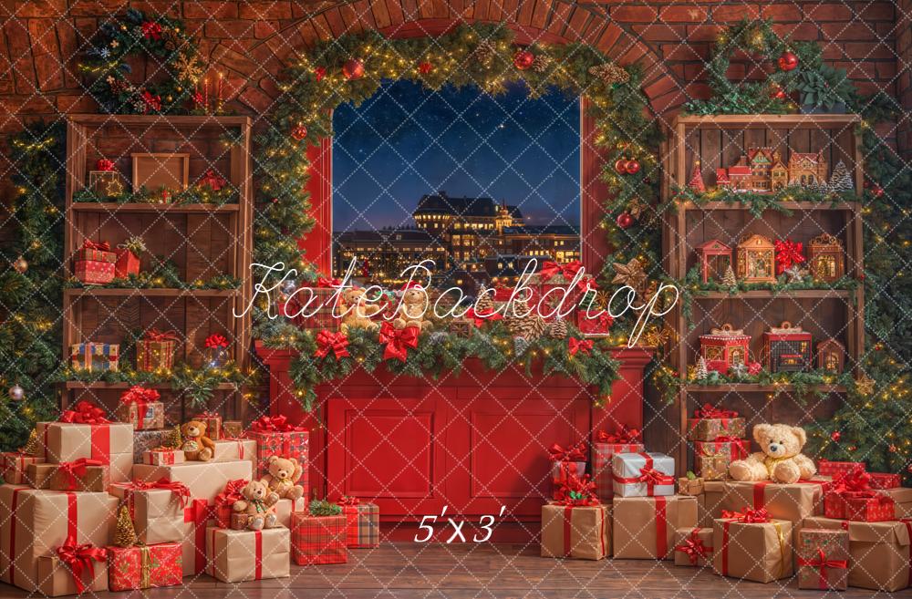 Kate Christmas Garland Window Shelves Gift Toys Backdrop Designed by Emetselch