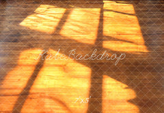 Sfondo per pavimento illuminato dal sole caldo Designed by Kate Image