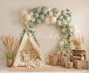 tent balloon decoration Kate Boho Arch Pampas Grass Wood Crates Printed Backdrop Designed by Emetselch, Fleece (Printed) / 12x8ft Its washable SAMSUNG The STEEL Electric Lap Sattel - Modell:City