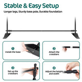 Equipment Framework Telescopic Stand Verstelbare Fotografische Foto Achtergrond Display Stand