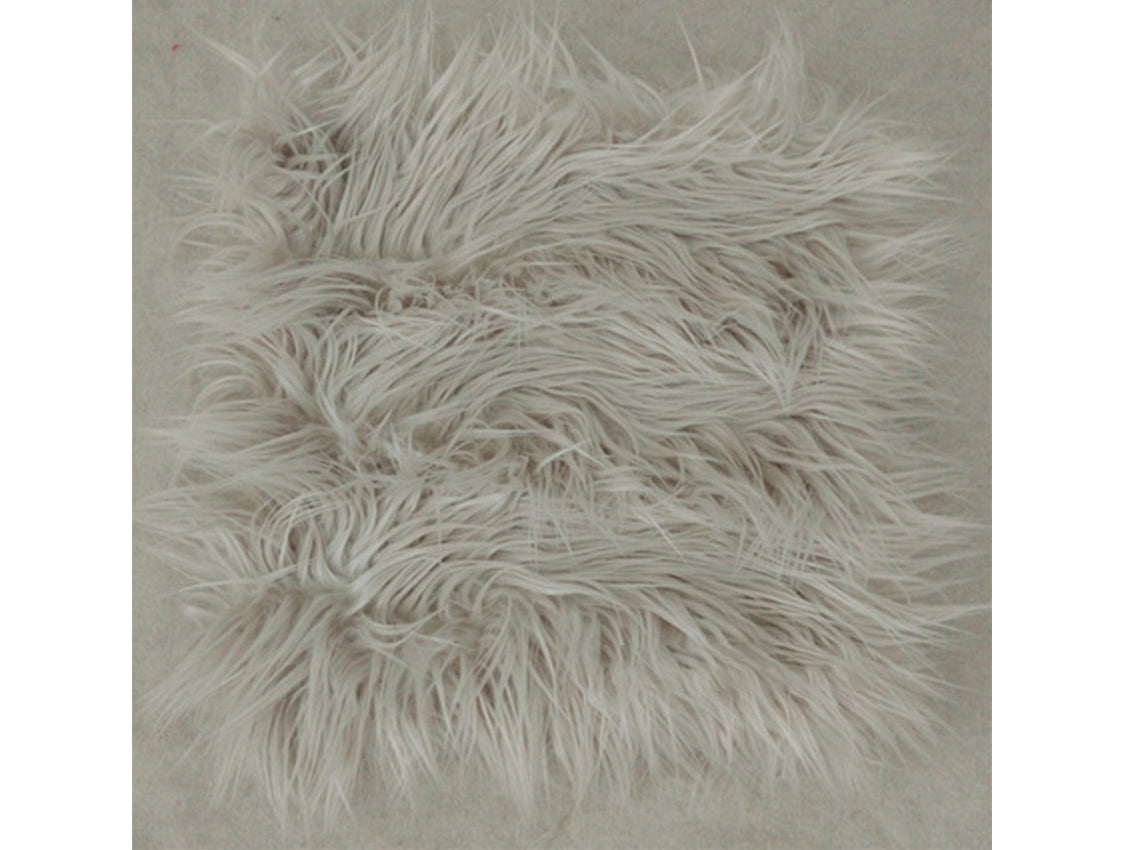Kate Long Plush Faux Fur Blanket for Newborn Photography