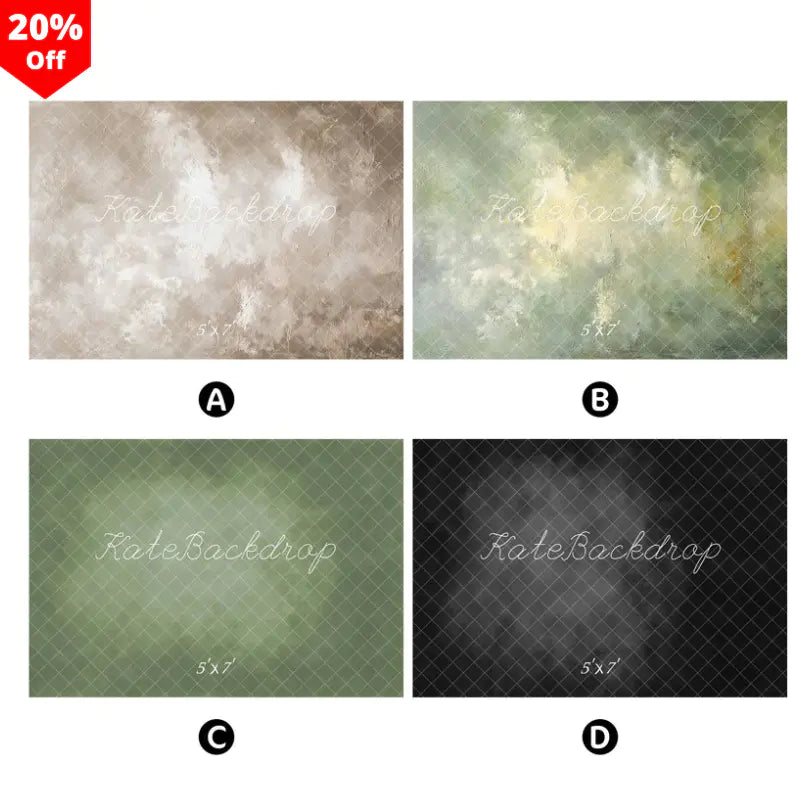 Kate Abstract Combination Printed Backdrops for Photography( 4 Backdrops in Total)
