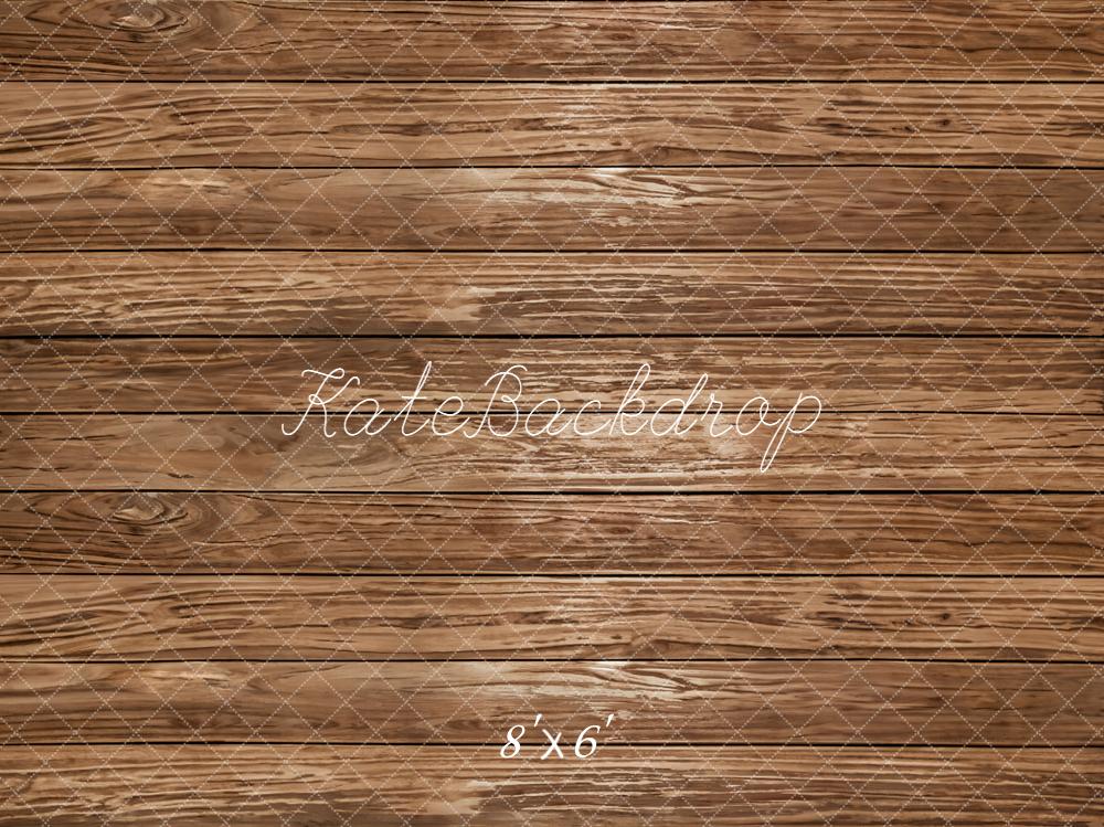 Kate Brown Wooden Plank Floor Backdrop Backdrop Designed by Emetselch