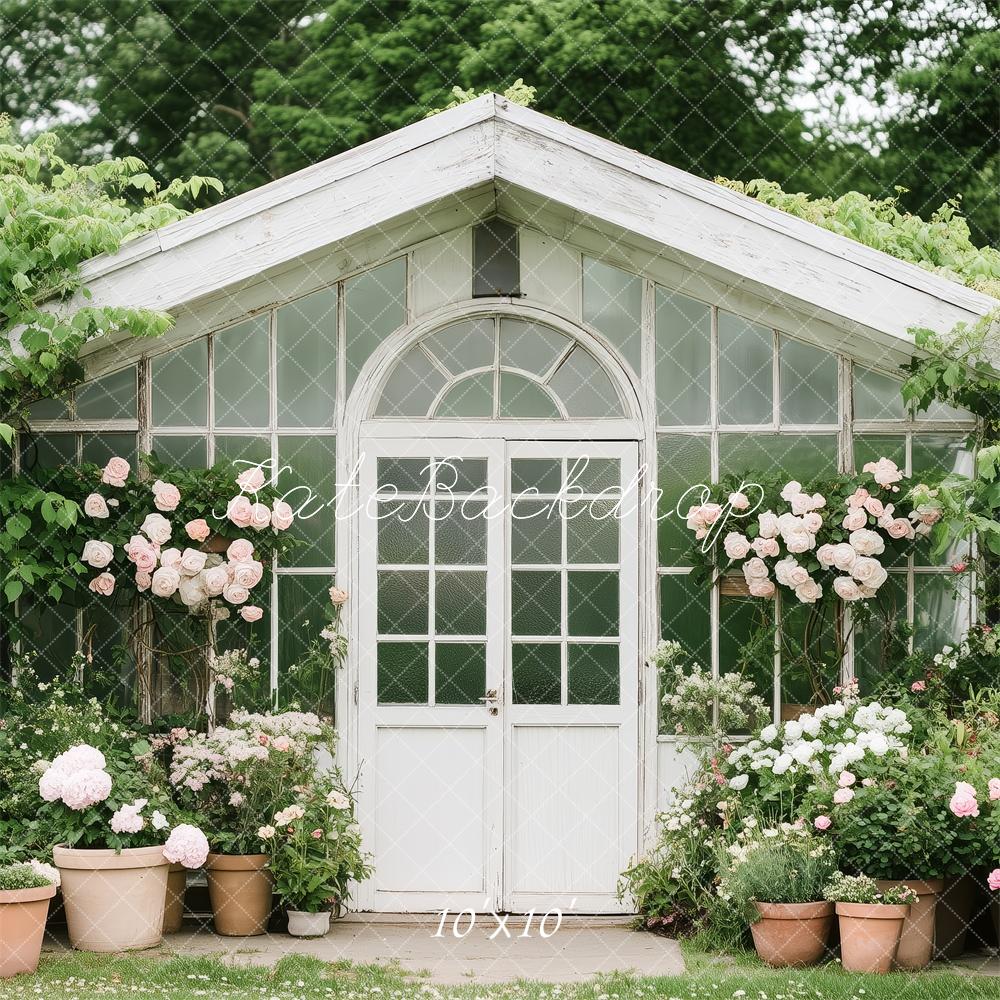 Backdrop Floreale per Serre Verde Giardino progettato da Patty Roberts