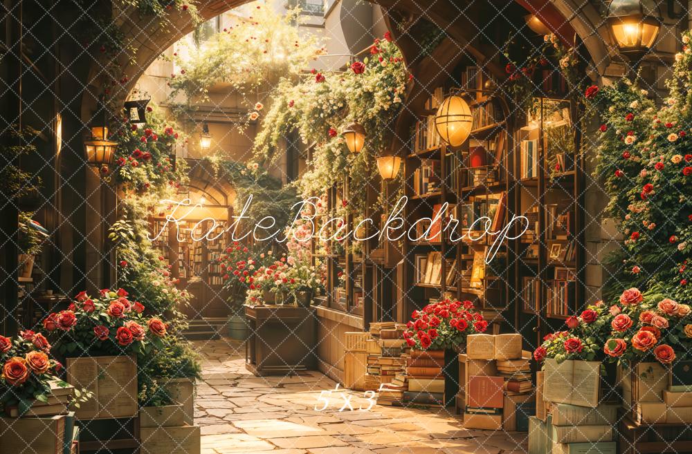 Fondale Arco della Libreria Floreale Designed by Emetselch