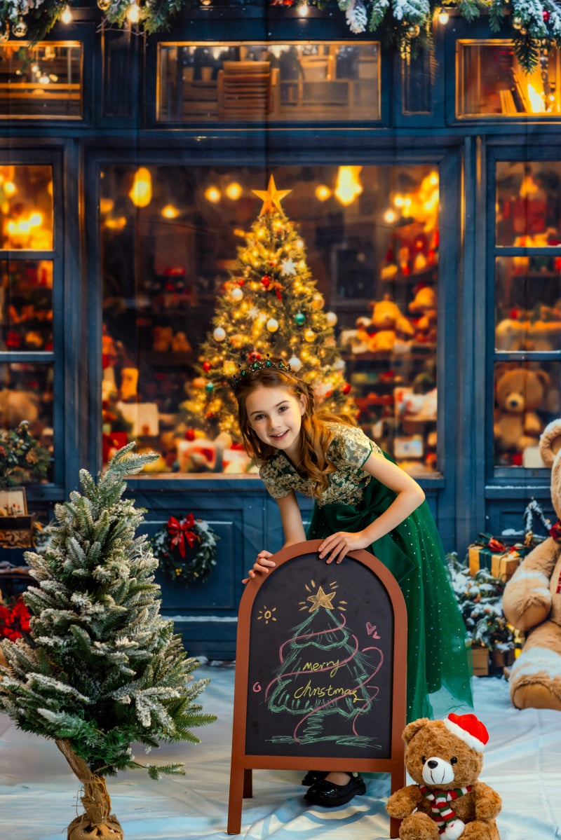 RTS Kate Christmas Shop Roomset Photo Kit Photography Backdrops&Props Themed Bundle