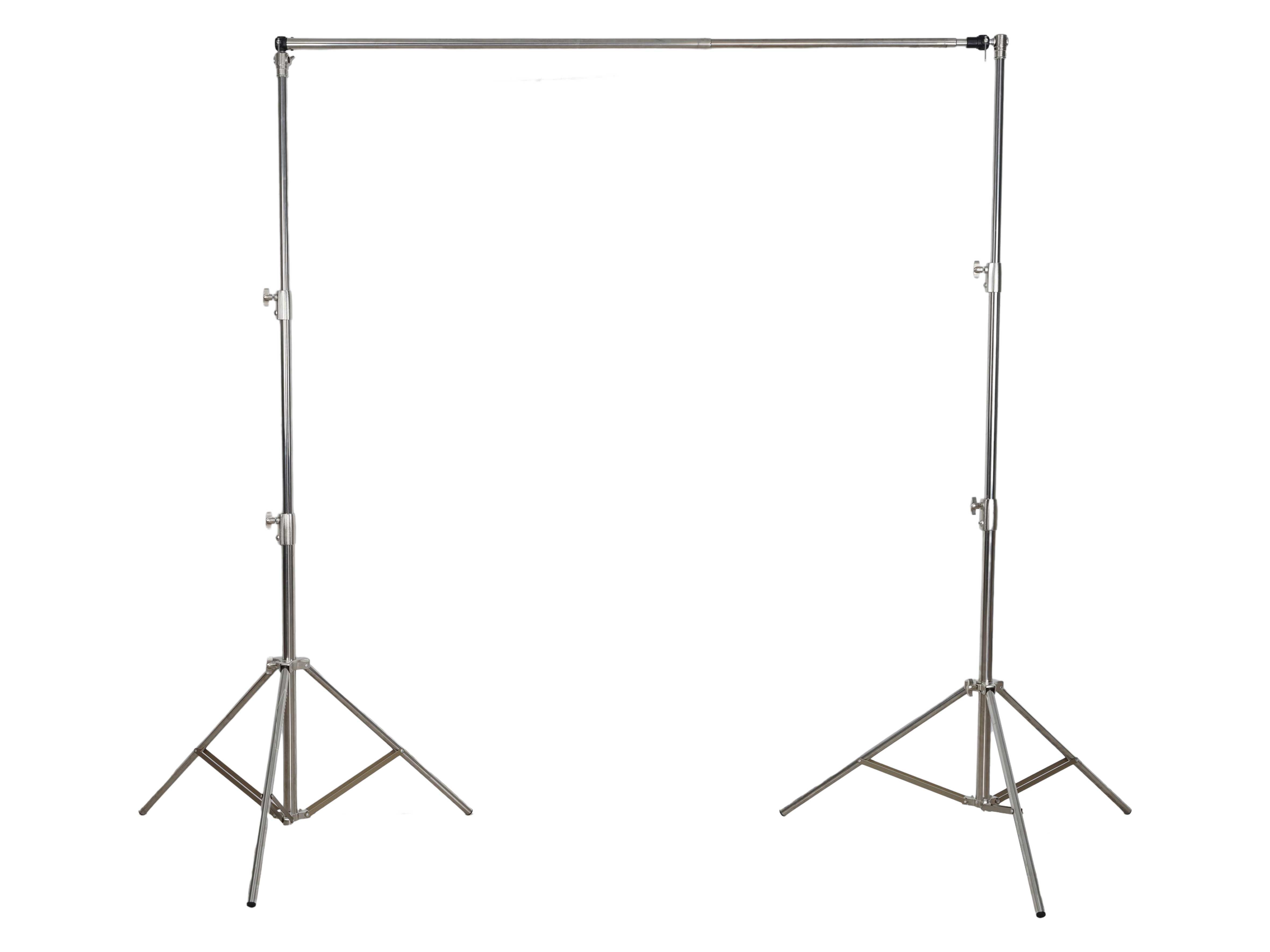 Kate Stainless Steel Adjustable Retractable Background Stand for Photography 10x9ft