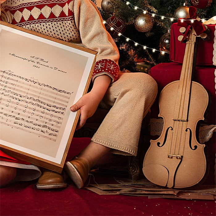 Kate Christmas Indoor Fireplace Photo Kit Photography Backdrops&Props Themed Bundle