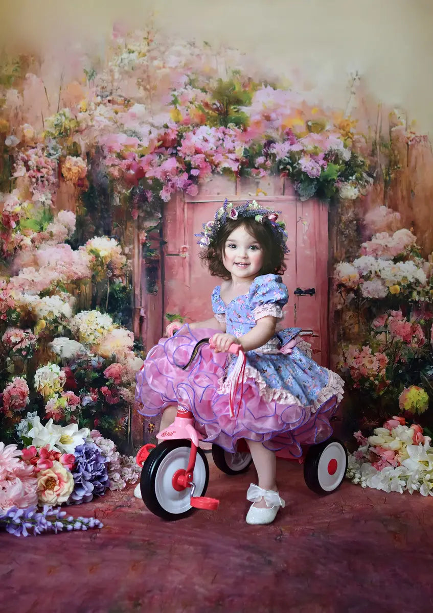 Tenda per fotografie con fiori primaverili in fiore Kate