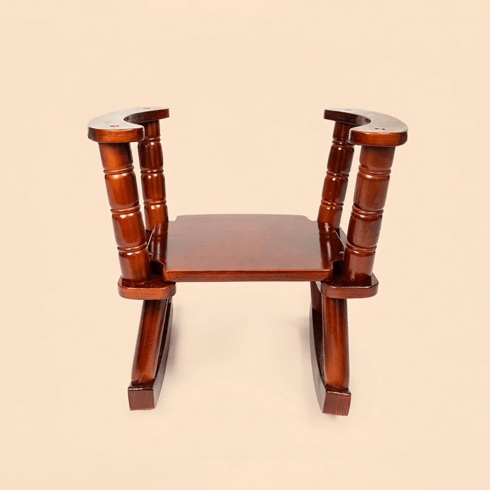 Kate 'Windsor Petite' Vintage Wooden Rocker | Newborn & Sitter Photography Prop