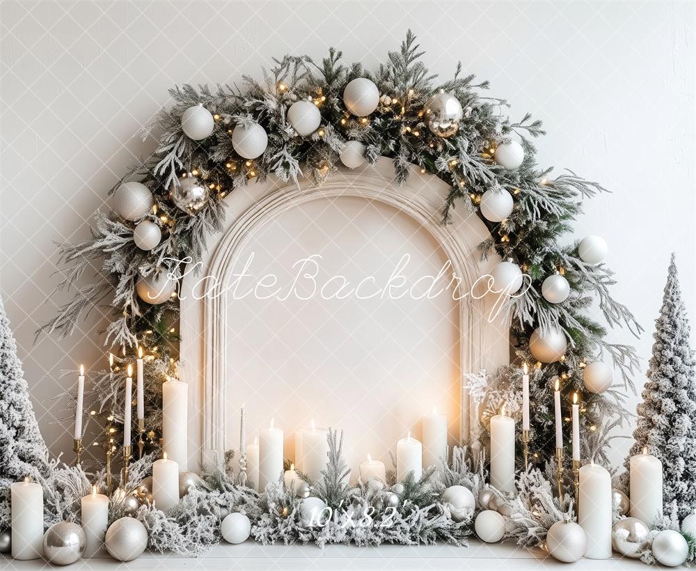 Kate Christmas Tree Arch Candle Backdrop Designed by Patty Roberts