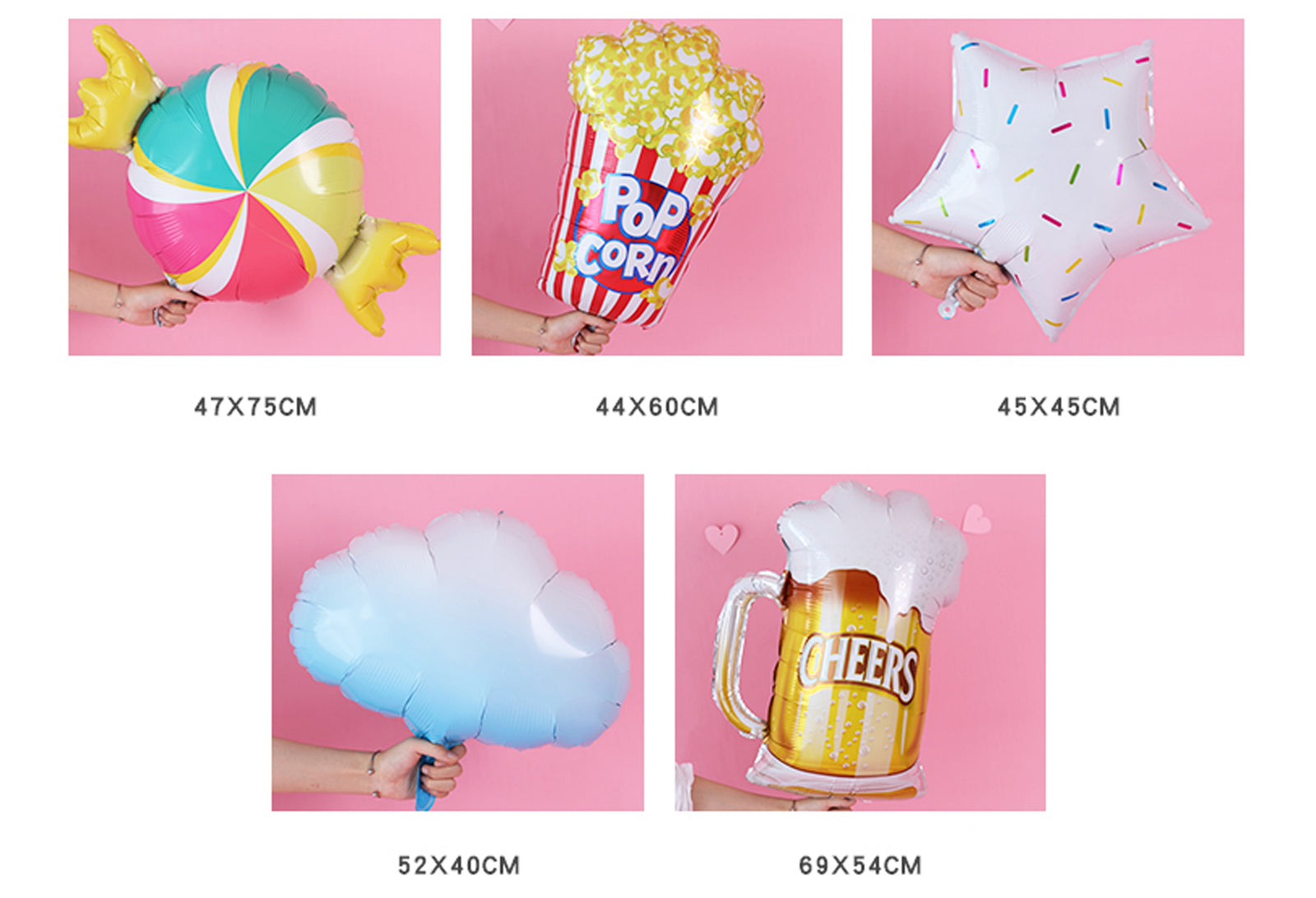 Kate Donut Candy Ice Cream Inflatable Props for Newborn Photography