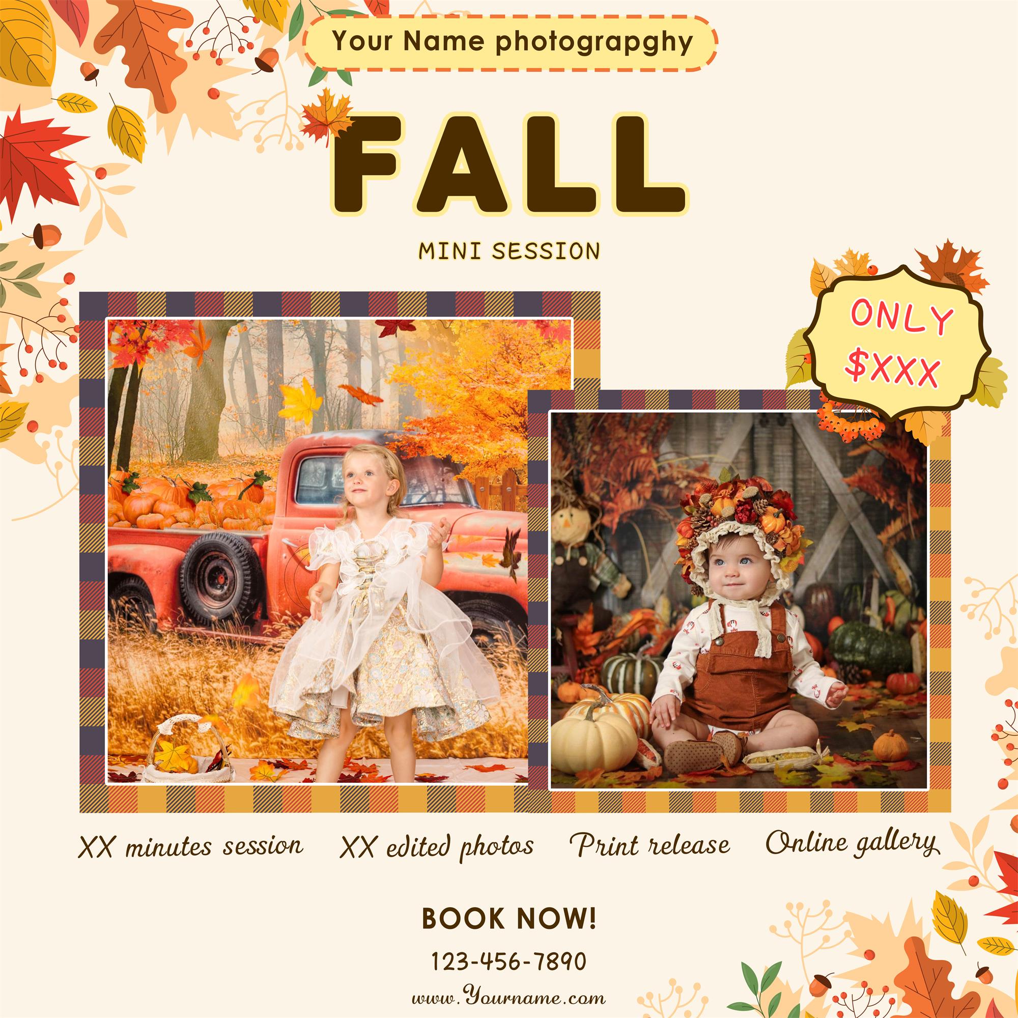 Free Mini Session Templates: Downloadable & Customizable