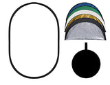 7-In-1 Licht Reflector Ovaal Voor Opvouwbare Schijf