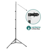 8ft Opvouwbaar Foto Achtergrondsysteem Kit Pop-up Foto Achtergrondframe met Klem