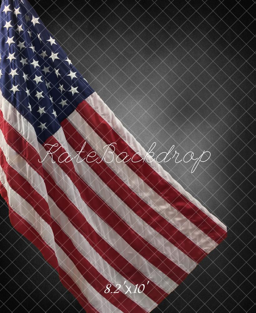 Día de la Independencia Estadounidense con Fondo de Pizarra Negra para Fotografía