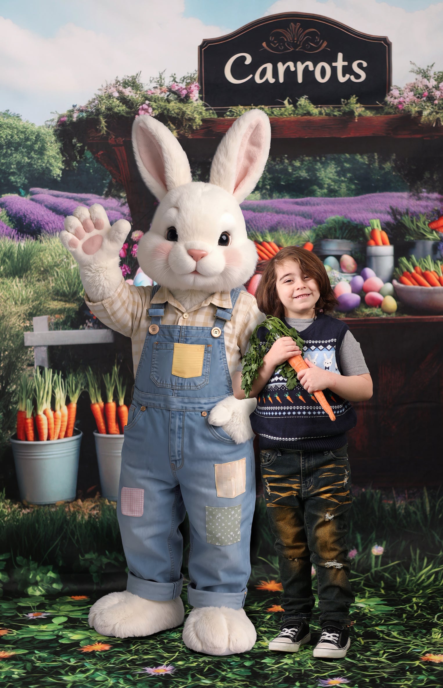 Ultimate Easter Digital Overlay Collection (Bunnies, Eggs, Carrots & Floral Petals) By Mini MakeBelieve