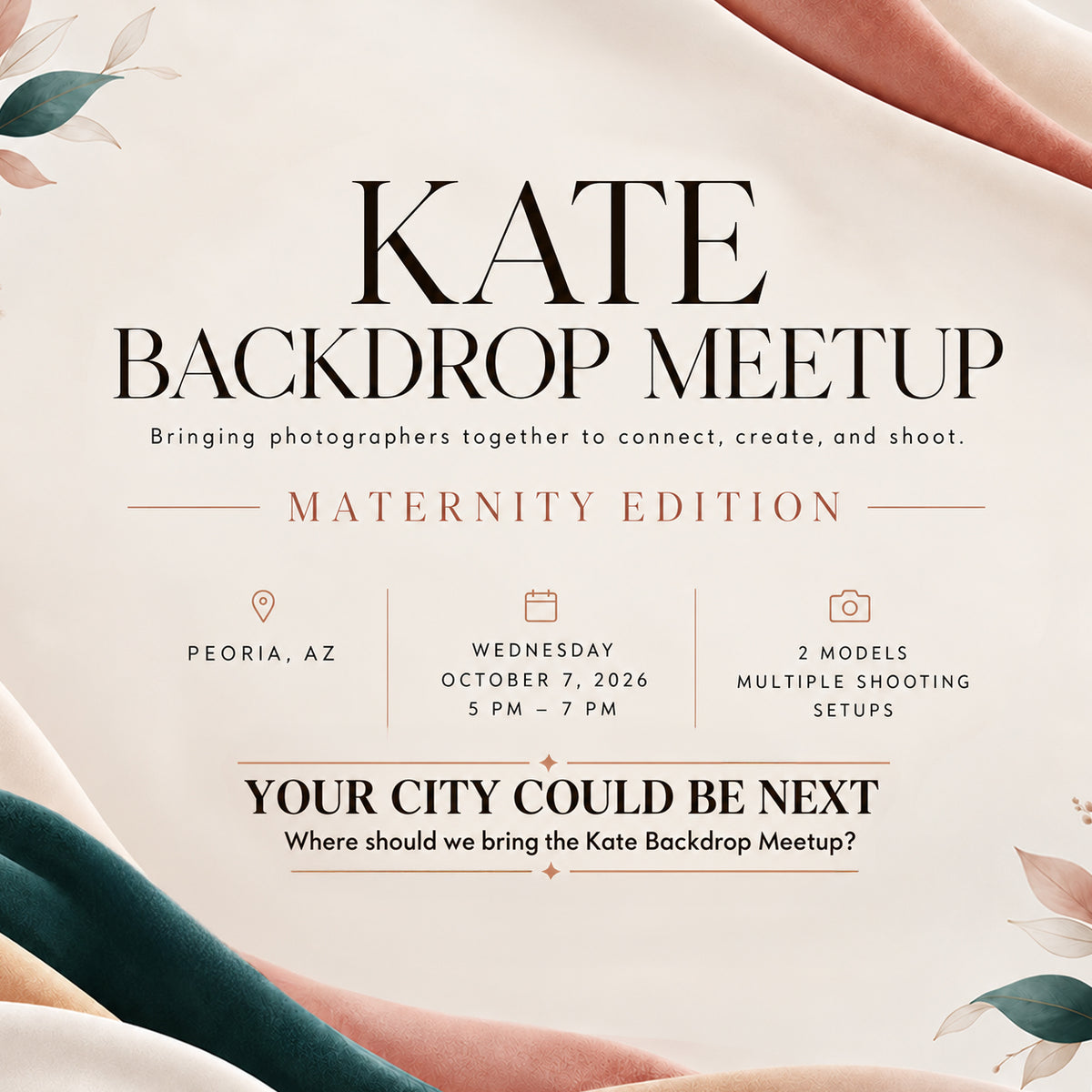 Kate Backdrop MeetUp