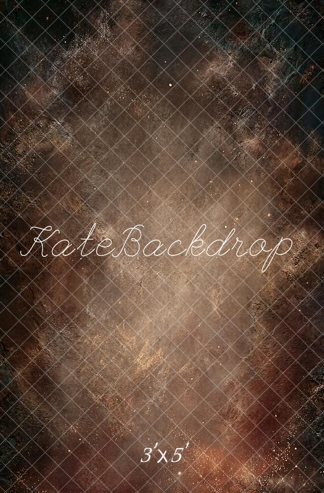 Kate Fine Art Brown Abstract Texture Printed Backdrop Designed by GQ