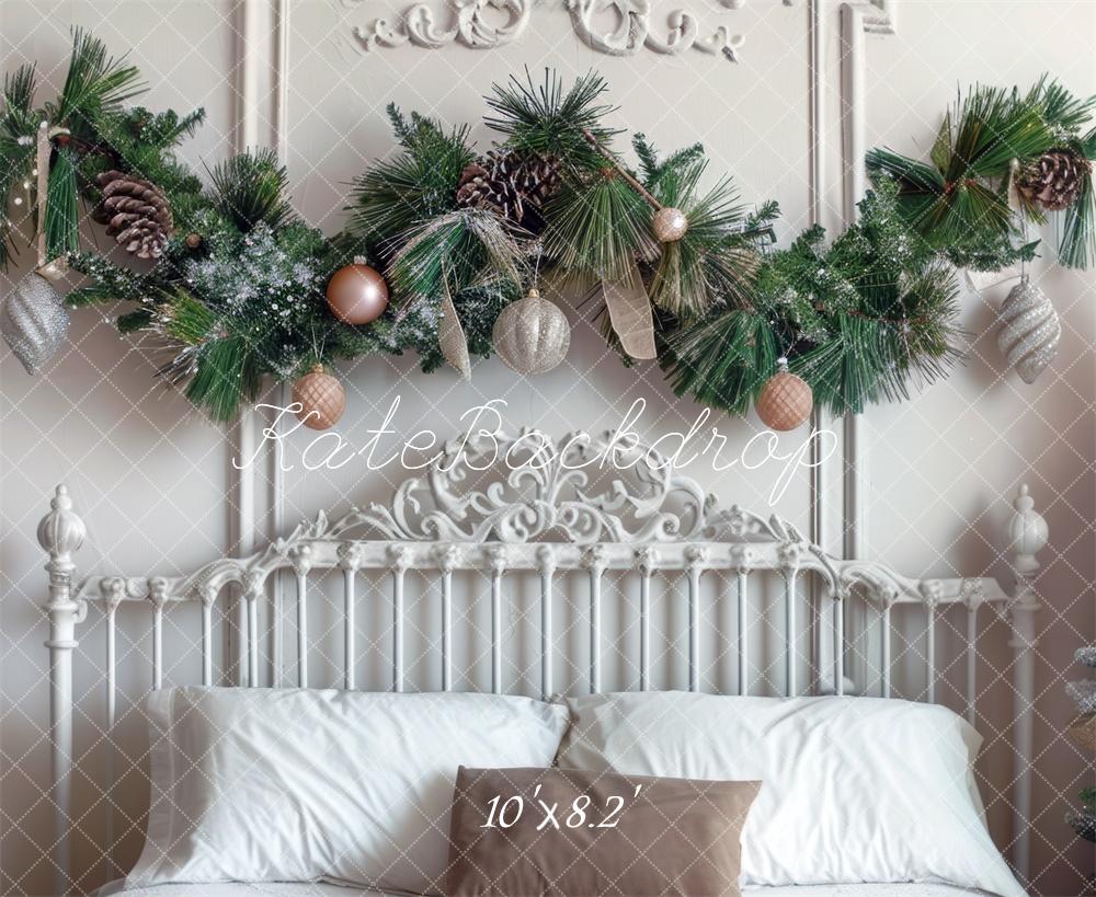 Kate Christmas Headboard Bedroom Backdrop Designed by Mini MakeBelieve