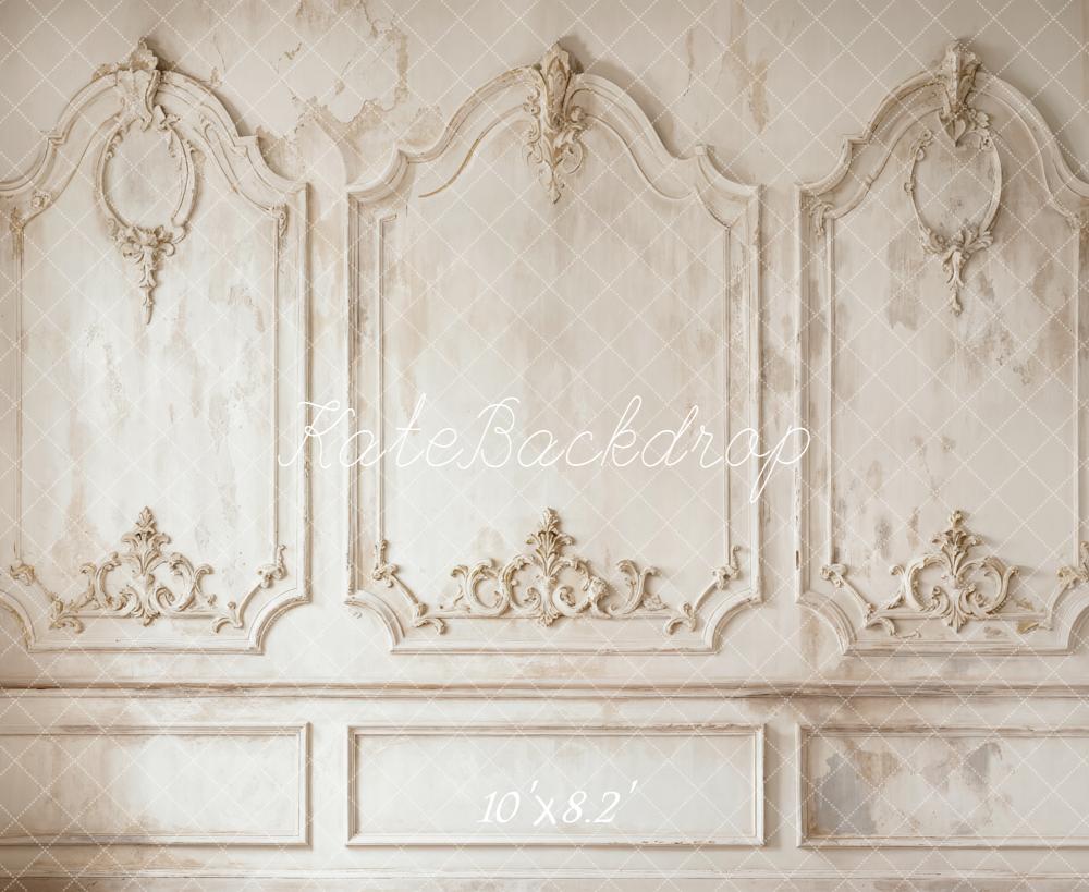 Kate Cream Vintage Ornate Panel Wall Backdrop Designed by Kate Image