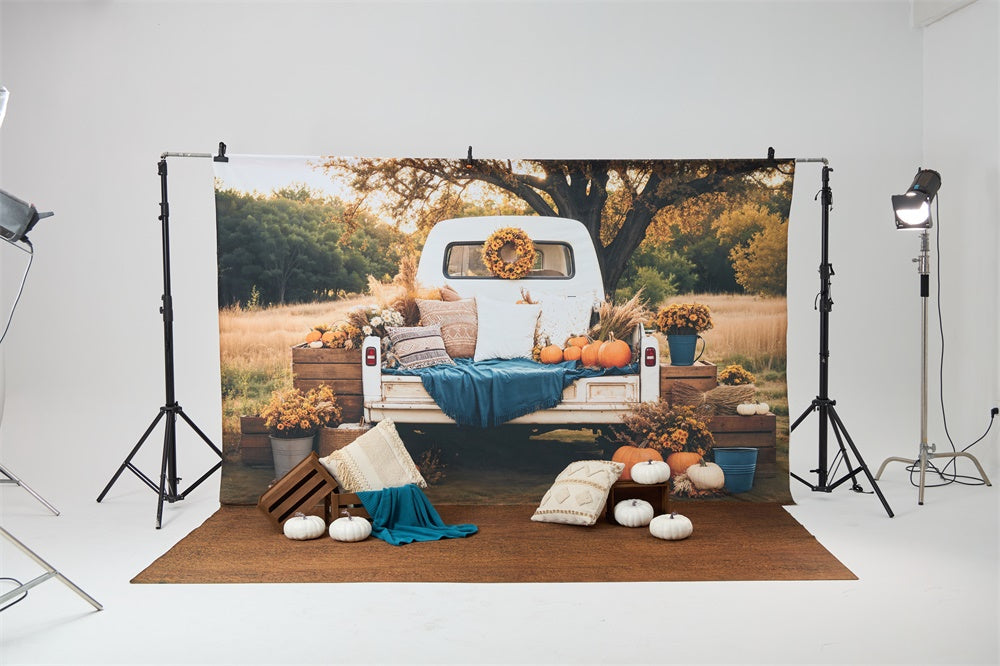 RTS Kate Fall Outdoor Truck Photo Kit Photography Backdrops&Props Themed Bundle