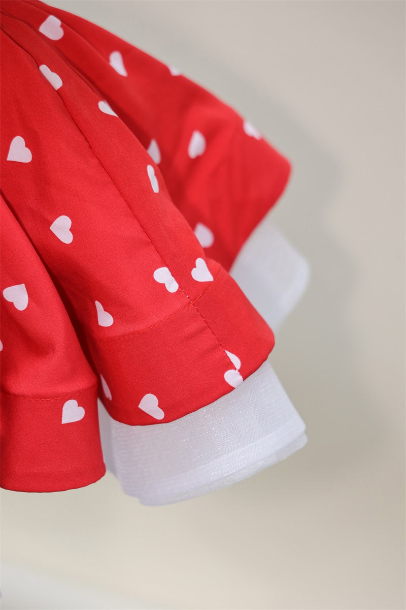 Kate Spring/Summer Heart Collar Kids Dress for Photography