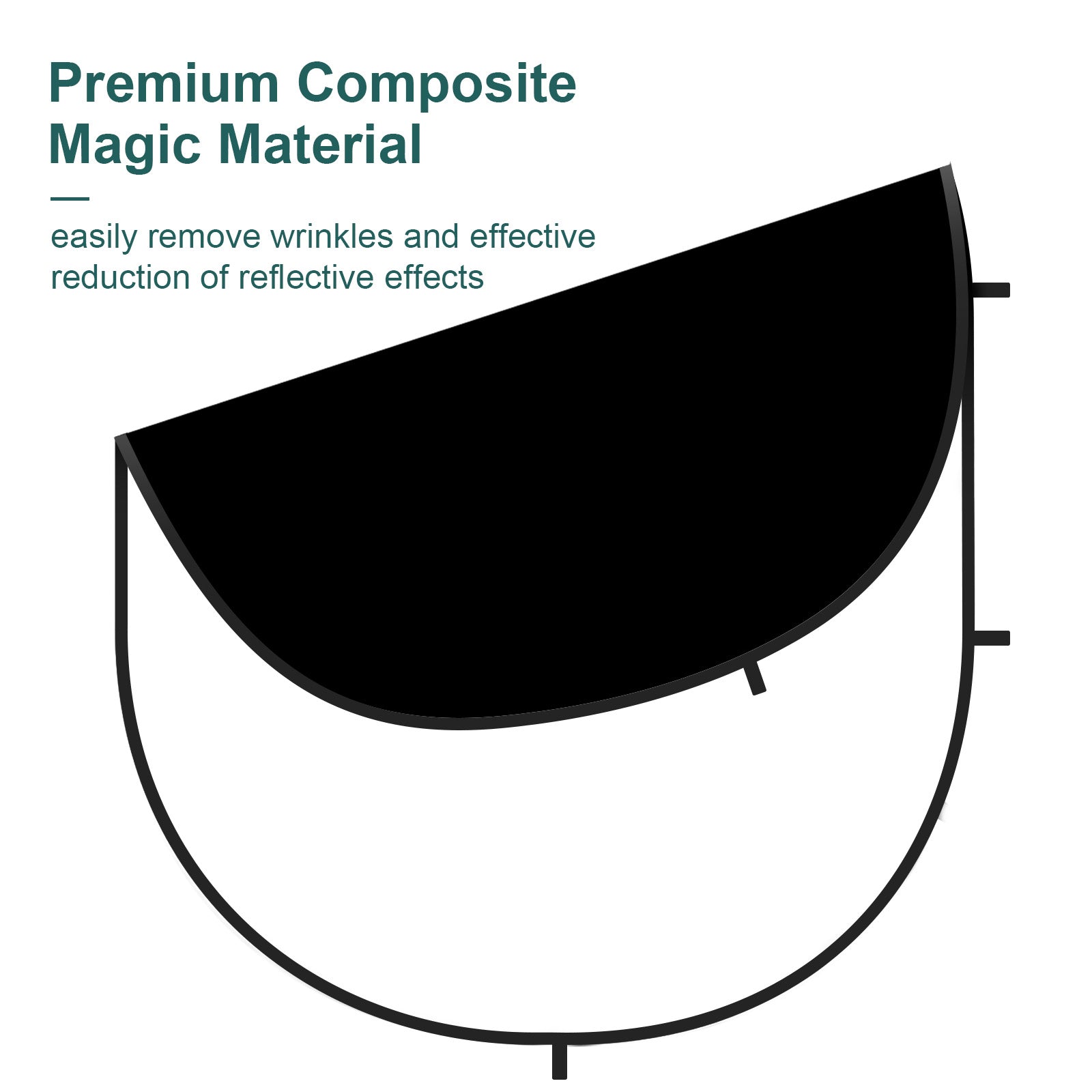 Telón de Fondo Plegable de Abstracción de Humo Azul Oscuro/Gris 5X6.5ft (1.5x2m) para Fotografía