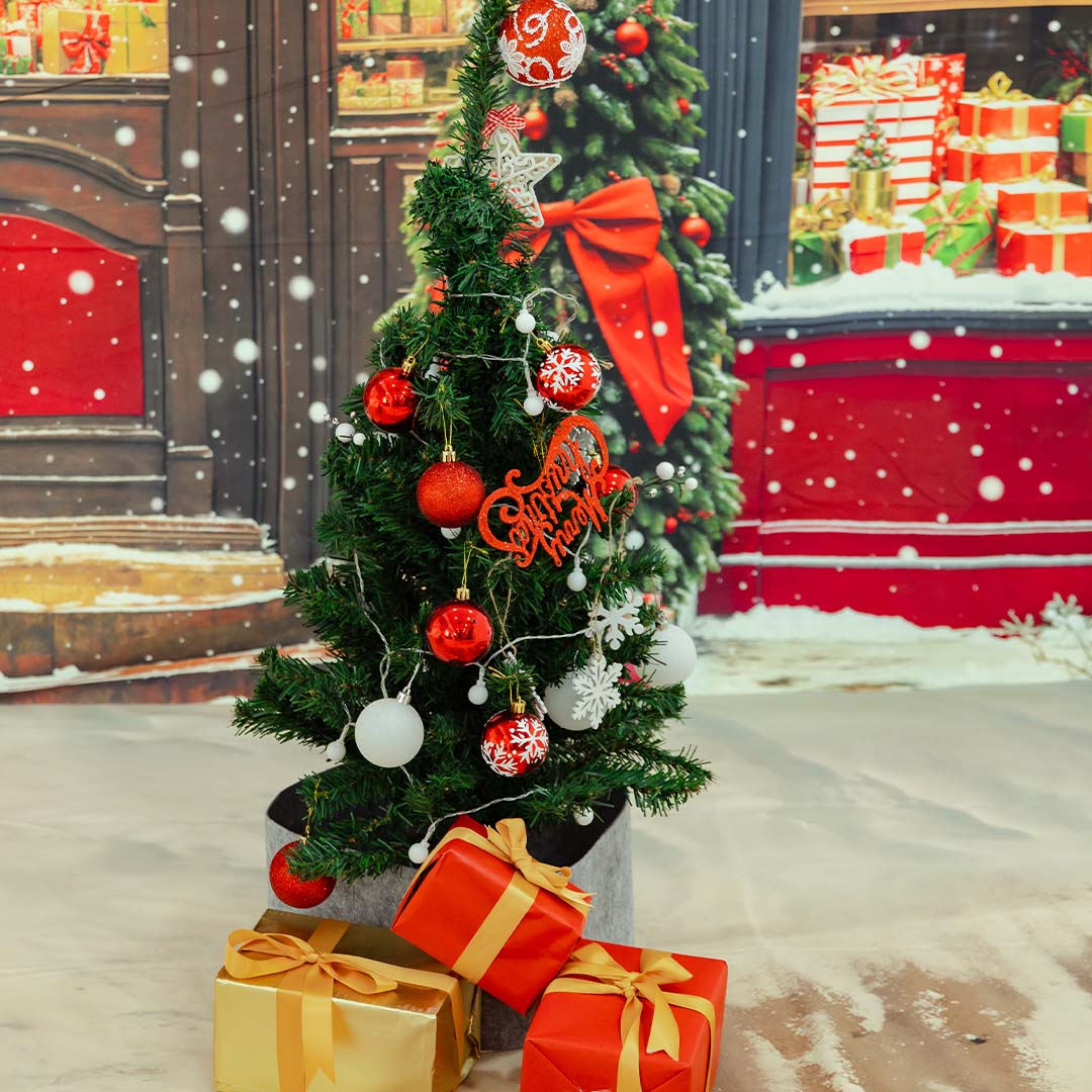 Kate Christmas Shop Street Roomset Photo Kit Photography Backdrops&Props Themed Bundle