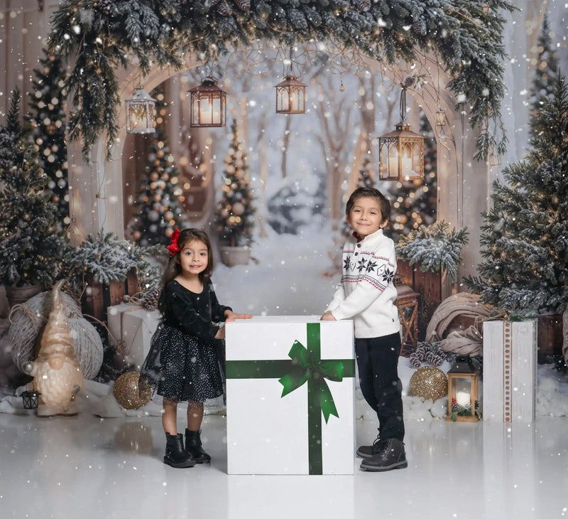 Photography effect created with a Kate backdrop