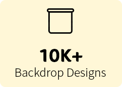 10K+ backdrop designs