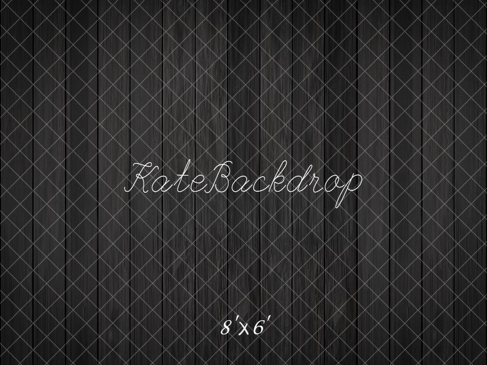 Kate Black Wood Panel Floor Backdrop Designed by Kate Image