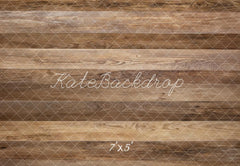 Kate Brown Wood Plank Floor Printed Backdrop Designed by Kate Image