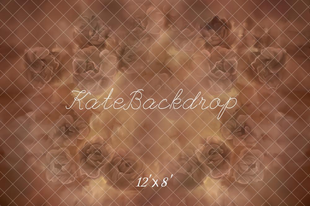 Kate Brown Roses Abstract Texture Backdrop Designed by Kate Image