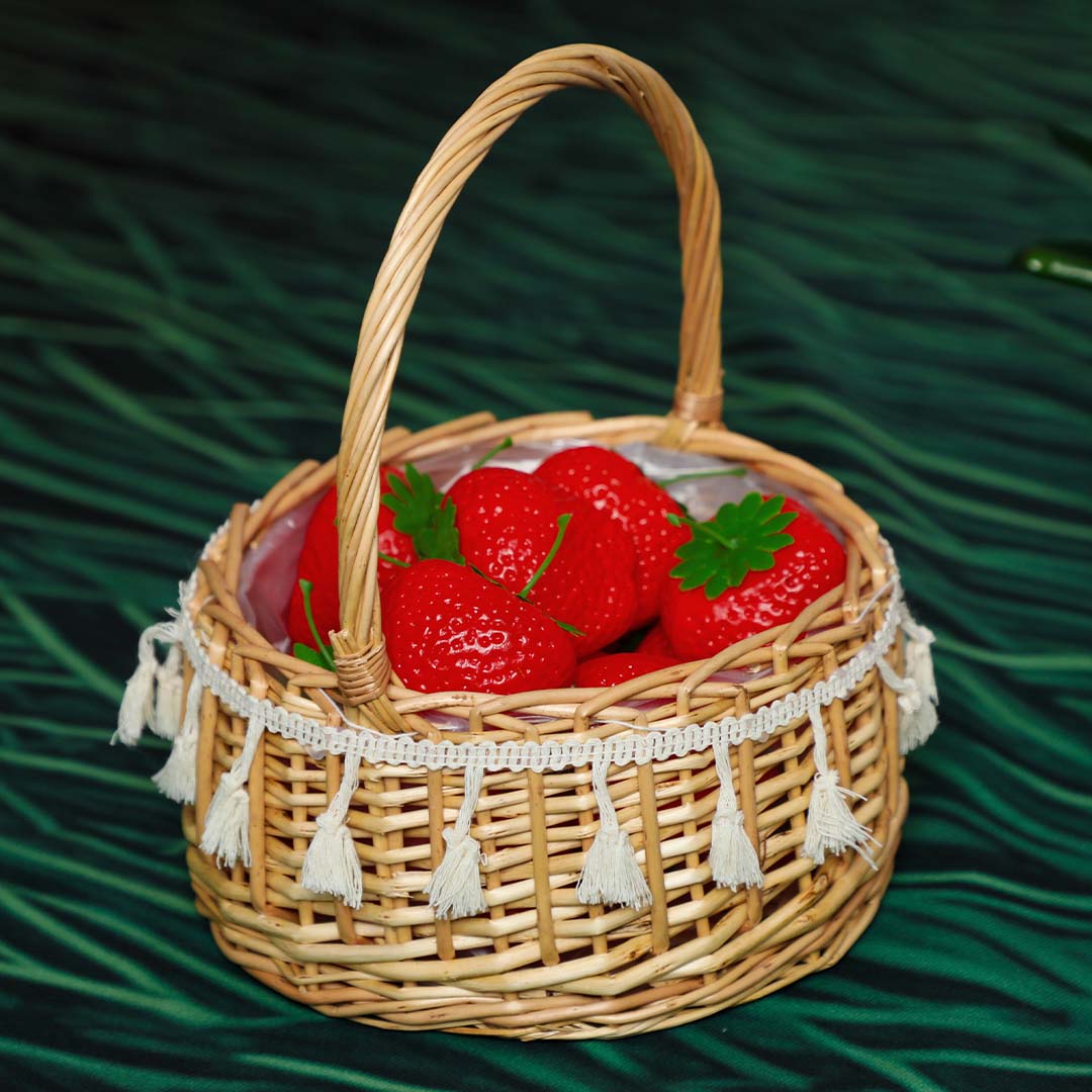 Valentine's Pink Candy House Foto Achtergrond Designed by Mini MakeBelieve