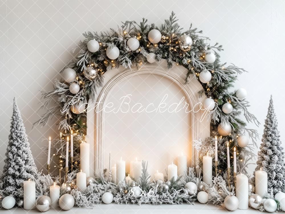 Kate Christmas Tree Arch Candle Backdrop Designed by Patty Roberts